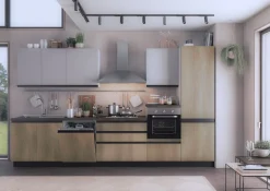 CUCINA MOD. EMILY COMP. LOLA CM 360X60 H.216 VERSIONE DESTRA