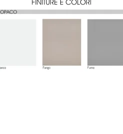 CUCINA MOD. MIRA CM 257X272 H.216 COGNAC E BIANCO OPACO