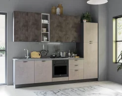CUCINA MOD. MIRA COMP. SARA CM 300X60 H.240 VERSIONE DESTRA