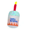 CUPCAKE HAPPY BIRTHDAY IN POLIESTERE CON SQUEAKER 23CM: vendita online CUPCAKE HAPPY BIRTHDAY IN POLIESTERE CON SQUEAKER 23CM in offerta