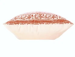 CUSCINO ISALINA CM 60X40 AVORIO/TERRACOTTA: vendita online CUSCINO ISALINA CM 60X40 AVORIO/TERRACOTTA in offerta