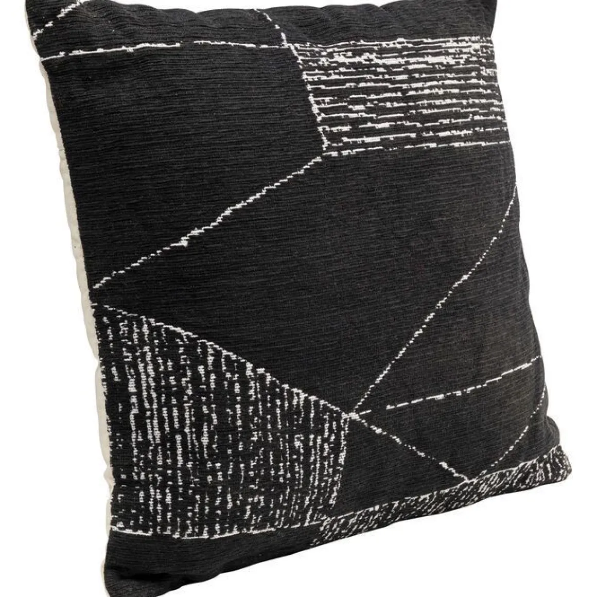 CUSCINO OPACO NET CM 45X45 NERO E BIANCO: vendita online CUSCINO OPACO NET CM 45X45 NERO E BIANCO in offerta