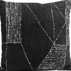 CUSCINO OPACO NET CM 45X45 NERO E BIANCO: vendita online CUSCINO OPACO NET CM 45X45 NERO E BIANCO in offerta