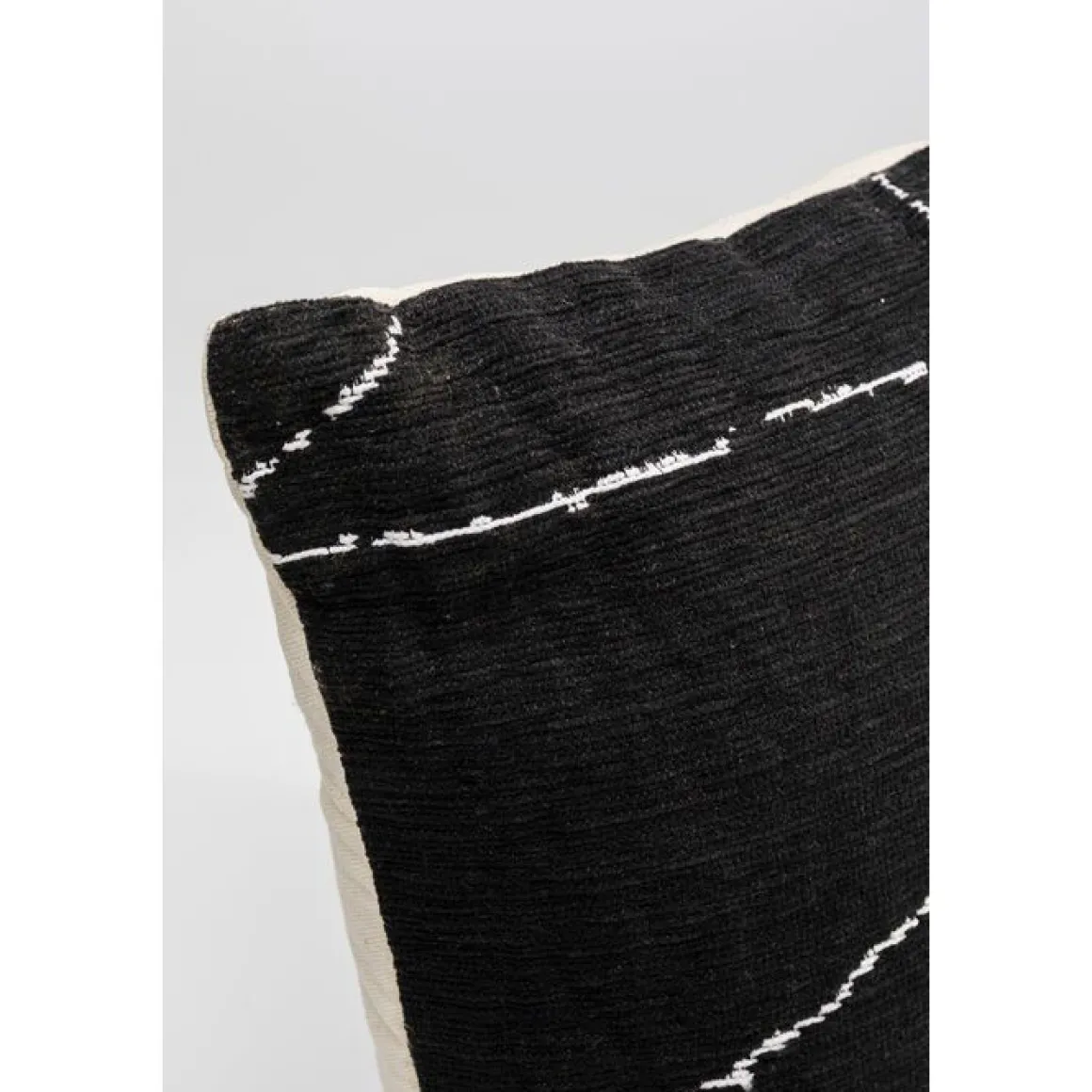 CUSCINO OPACO NET CM 45X45 NERO E BIANCO: vendita online CUSCINO OPACO NET CM 45X45 NERO E BIANCO in offerta