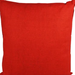 CUSCINO ARREDO CM 55X55 ROSSO OPACO: CUSCINO DIVANO