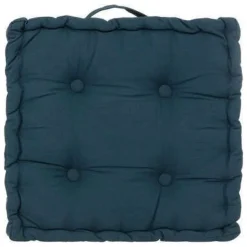 CUSCINO DA PAVIMENTO CM 40X40X8 PETROLIO: vendita online CUSCINO DA PAVIMENTO CM 40X40X8 PETROLIO in offerta