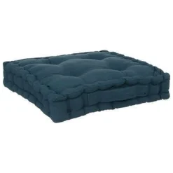 CUSCINO DA PAVIMENTO CM 40X40X8 PETROLIO: vendita online CUSCINO DA PAVIMENTO CM 40X40X8 PETROLIO in offerta