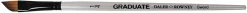 DALER ROWNEY - PENNELLO OBLIQUO MANICO CORTO GRADUATE N. 1/4: vendita online DALER ROWNEY - PENNELLO OBLIQUO MANICO CORTO GRADUATE N. 1/4 in offerta
