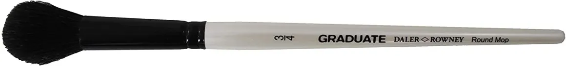 DALER ROWNEY - PENNELLO SCURO BOMBASINO OVALE MANICO CORTO GRADUATE N. 3/4: vendita online DALER ROWNEY - PENNELLO SCURO BOMBASINO OVALE MANICO CORTO GRADUATE N. 3/4 in offerta