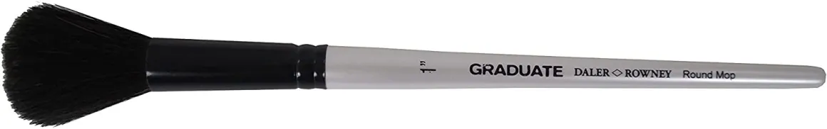 DALER ROWNEY - PENNELLO SCURO BOMBASINO OVALE MANICO CORTO GRADUATE N. 1: vendita online DALER ROWNEY - PENNELLO SCURO BOMBASINO OVALE MANICO CORTO GRADUATE N. 1 in offerta