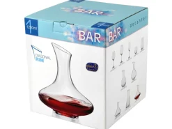 DECANTER BAR TAGLIO DIAGONALE IN VETRO TRASPARENTE 1.2LT