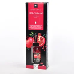 DIFFUSORE DI ESSENZA CON BACCHETTI IN COTONE 125ML MELOGRANO: vendita online DIFFUSORE DI ESSENZA CON BACCHETTI IN COTONE 125ML MELOGRANO in offerta