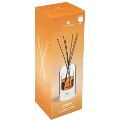 DIFFUSORE DI ESSENZE CON BACCHETTI 150ML CM 8.2X32 AMBRA: vendita online DIFFUSORE DI ESSENZE CON BACCHETTI 150ML CM 8.2X32 AMBRA in offerta
