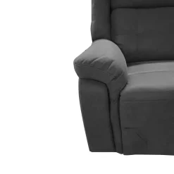 DIVANO 2 POSTI CON RELAX MANUALE IN TESSUTO GRIGIO: vendita online DIVANO 2 POSTI CON RELAX MANUALE IN TESSUTO GRIGIO in offerta