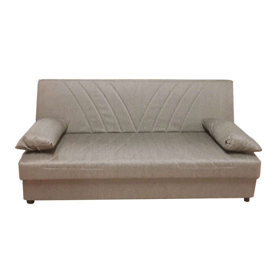 DIVANO LETTO FIJI CON CLIC CLAC IN TESSUTO BEIGE: vendita online DIVANO LETTO FIJI CON CLIC CLAC IN TESSUTO BEIGE in offerta