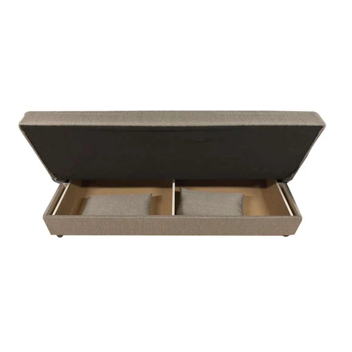 DIVANO LETTO FIJI CON CLIC CLAC IN TESSUTO BEIGE: vendita online DIVANO LETTO FIJI CON CLIC CLAC IN TESSUTO BEIGE in offerta