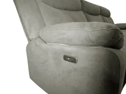 Divano con Chaise Longue: Divano Angolare con Recliner Elettrico