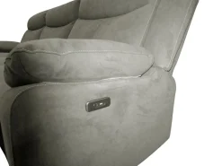 Divano Con Seduta Relax: Divano con Chaise Longue in tessuto Nabuk