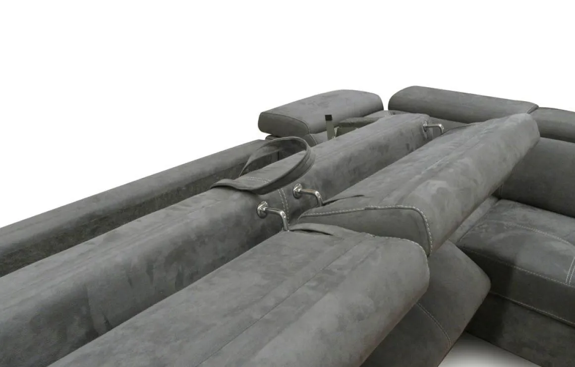 Divano Letto Angolare con Penisola: Modello Eureka
