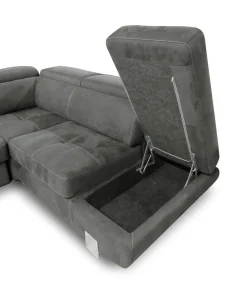 Divano Letto Angolare con Penisola: Modello Eureka