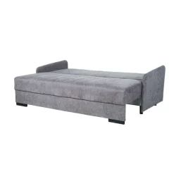 DIVANO LETTO BETTA CON CARRELLO ESTRAIBILE IN TESSUTO GRIGIO: vendita online DIVANO LETTO BETTA CON CARRELLO ESTRAIBILE IN TESSUTO GRIGIO in offerta