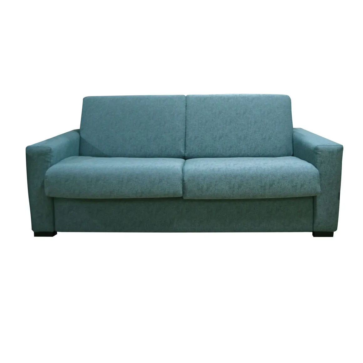 DIVANO LETTO CITY CM 195 CON RETE ELETTROSALDATA IN TESSUTO TURCHESE: vendita online DIVANO LETTO CITY CM 195 CON RETE ELETTROSALDATA IN TESSUTO TURCHESE in offerta