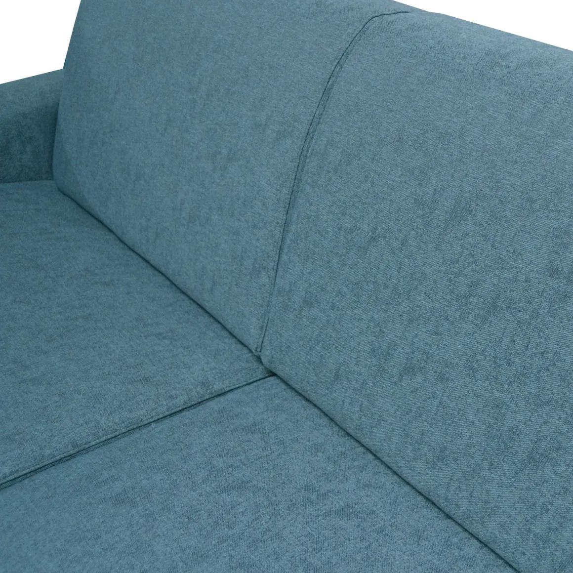 DIVANO LETTO CITY CM 195 CON RETE ELETTROSALDATA IN TESSUTO TURCHESE: vendita online DIVANO LETTO CITY CM 195 CON RETE ELETTROSALDATA IN TESSUTO TURCHESE in offerta