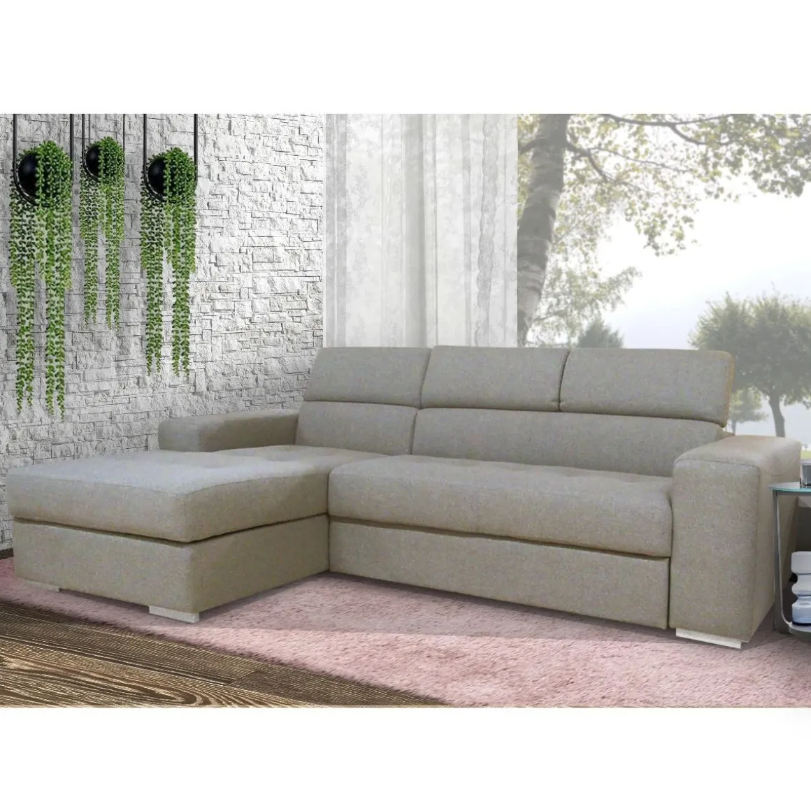 Divano Letto Economico con Penisola: Modello Dave