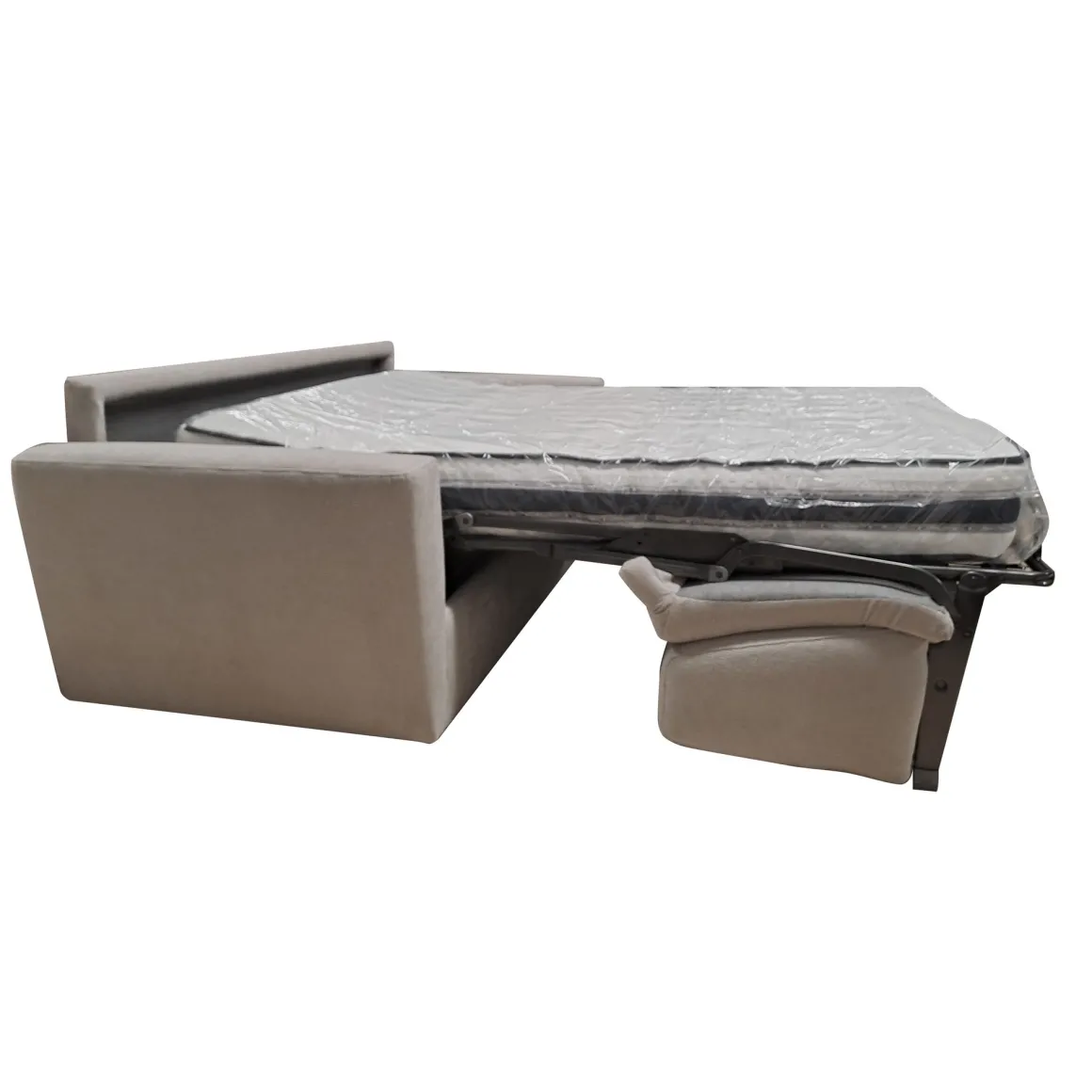 DIVANO LETTO ELISABETH CM 195 CON RETE ELETTROSALDATA IN TESSUTO BEIGE : vendita online DIVANO LETTO ELISABETH CM 195 CON RETE ELETTROSALDATA IN TESSUTO BEIGE in offerta