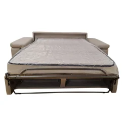 DIVANO LETTO IRIS CM 220 CON RETE ELETTROSALDATA IN TESSUTO BEIGE: vendita online DIVANO LETTO IRIS CM 220 CON RETE ELETTROSALDATA IN TESSUTO BEIGE in offerta