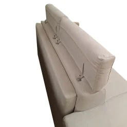 DIVANO LETTO IRIS CM 220 CON RETE ELETTROSALDATA IN TESSUTO BEIGE: vendita online DIVANO LETTO IRIS CM 220 CON RETE ELETTROSALDATA IN TESSUTO BEIGE in offerta