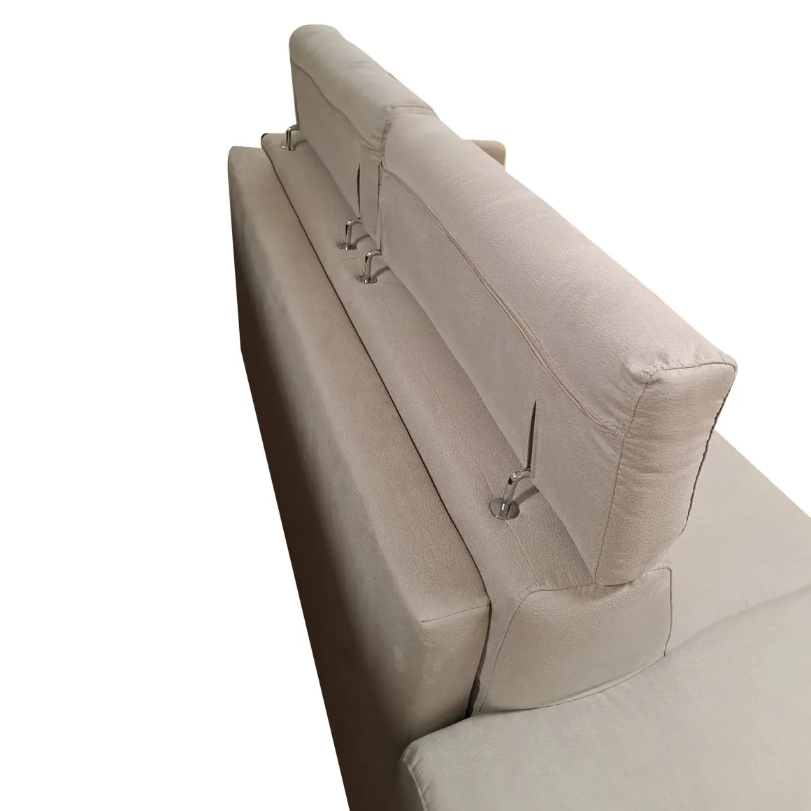 DIVANO LETTO IRIS CM 220 CON RETE ELETTROSALDATA IN TESSUTO BEIGE: vendita online DIVANO LETTO IRIS CM 220 CON RETE ELETTROSALDATA IN TESSUTO BEIGE in offerta