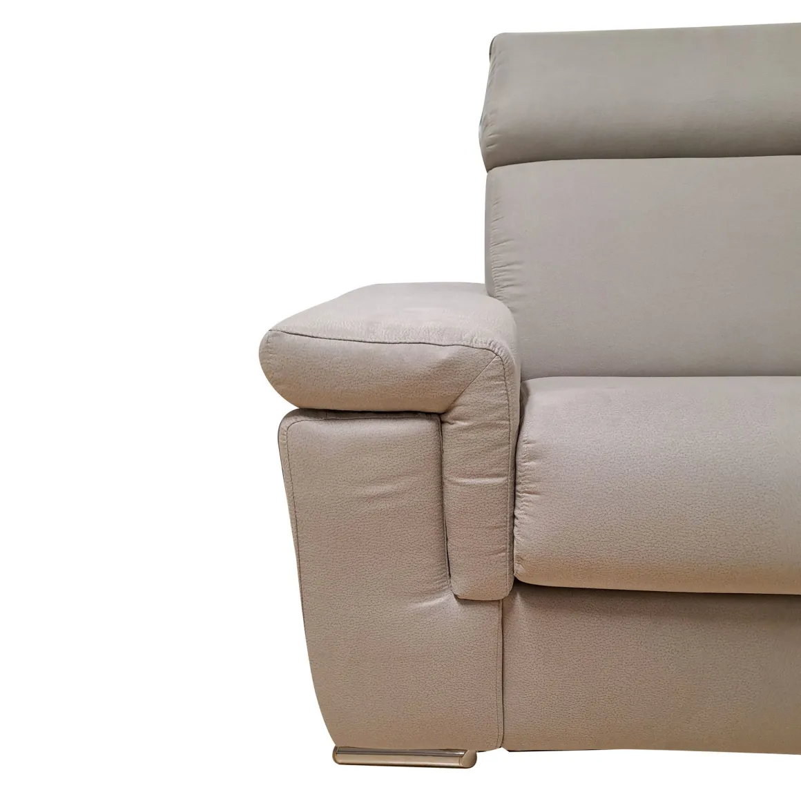 DIVANO LETTO IRIS CM 220 CON RETE ELETTROSALDATA IN TESSUTO BEIGE: vendita online DIVANO LETTO IRIS CM 220 CON RETE ELETTROSALDATA IN TESSUTO BEIGE in offerta