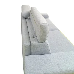 DIVANO LETTO IRIS CM 240 CON RETE ELETTROSALDATA IN TESSUTO ACQUA: vendita online DIVANO LETTO IRIS CM 240 CON RETE ELETTROSALDATA IN TESSUTO ACQUA in offerta