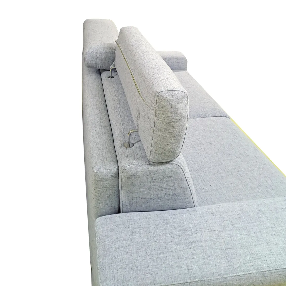 DIVANO LETTO IRIS CM 240 CON RETE ELETTROSALDATA IN TESSUTO ACQUA: vendita online DIVANO LETTO IRIS CM 240 CON RETE ELETTROSALDATA IN TESSUTO ACQUA in offerta