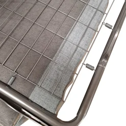 DIVANO LETTO IRIS CM 240 CON RETE ELETTROSALDATA IN TESSUTO ACQUA: vendita online DIVANO LETTO IRIS CM 240 CON RETE ELETTROSALDATA IN TESSUTO ACQUA in offerta