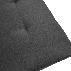 DIVANO LETTO KIKO CON APERTURA CLIC CLAC IN TESSUTO GRIGIO SCURO: vendita online DIVANO LETTO KIKO CON APERTURA CLIC CLAC IN TESSUTO GRIGIO SCURO in offerta