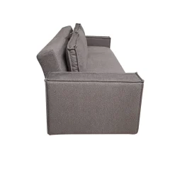 DIVANO LETTO MAXI MONTANA CM 230 CON APERTURA CLIC CLAC IN TESSUTO GRIGIO: vendita online DIVANO LETTO MAXI MONTANA CM 230 CON APERTURA CLIC CLAC IN TESSUTO GRIGIO in offerta