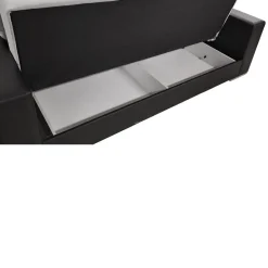 DIVANO LETTO PADOVA CON APERTURA IN ECOPELLE/TESSUTO