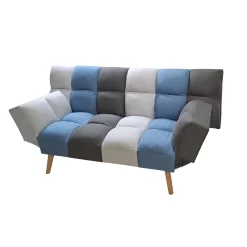 DIVANO LETTO PAOLO CON APERTURA CLIC CLAC IN TESSUTO MULTICOLORE: vendita online DIVANO LETTO PAOLO CON APERTURA CLIC CLAC IN TESSUTO MULTICOLORE in offerta