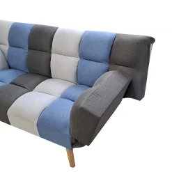 DIVANO LETTO PAOLO CON APERTURA CLIC CLAC IN TESSUTO MULTICOLORE: vendita online DIVANO LETTO PAOLO CON APERTURA CLIC CLAC IN TESSUTO MULTICOLORE in offerta