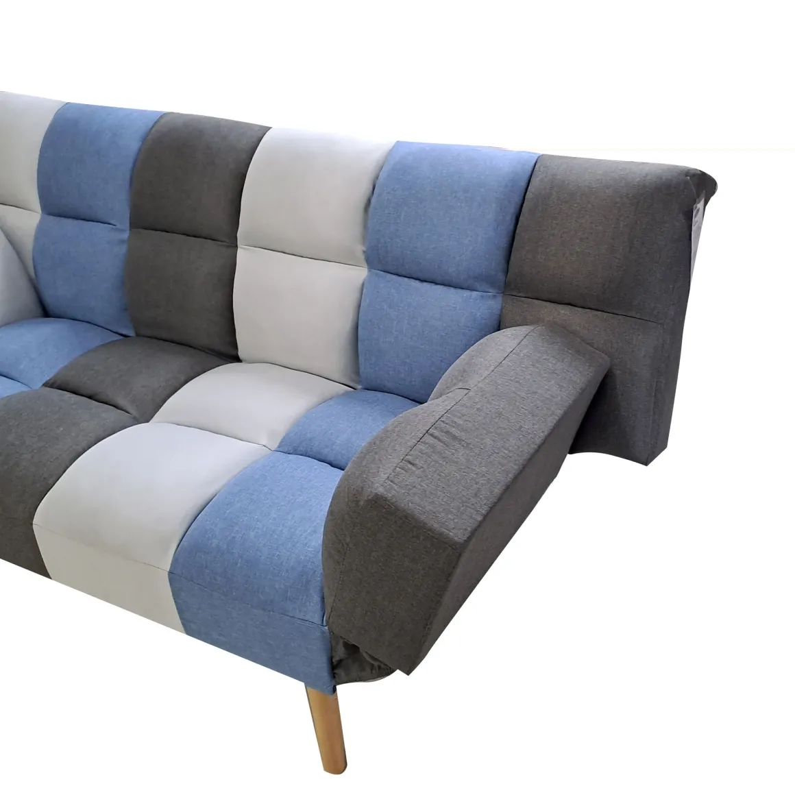 DIVANO LETTO PAOLO CON APERTURA CLIC CLAC IN TESSUTO MULTICOLORE: vendita online DIVANO LETTO PAOLO CON APERTURA CLIC CLAC IN TESSUTO MULTICOLORE in offerta