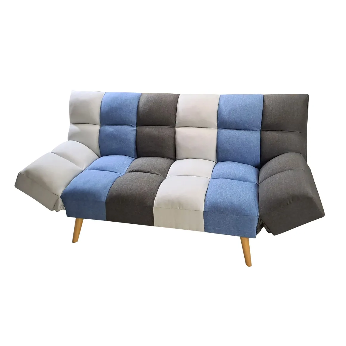 DIVANO LETTO PAOLO CON APERTURA CLIC CLAC IN TESSUTO MULTICOLORE: vendita online DIVANO LETTO PAOLO CON APERTURA CLIC CLAC IN TESSUTO MULTICOLORE in offerta