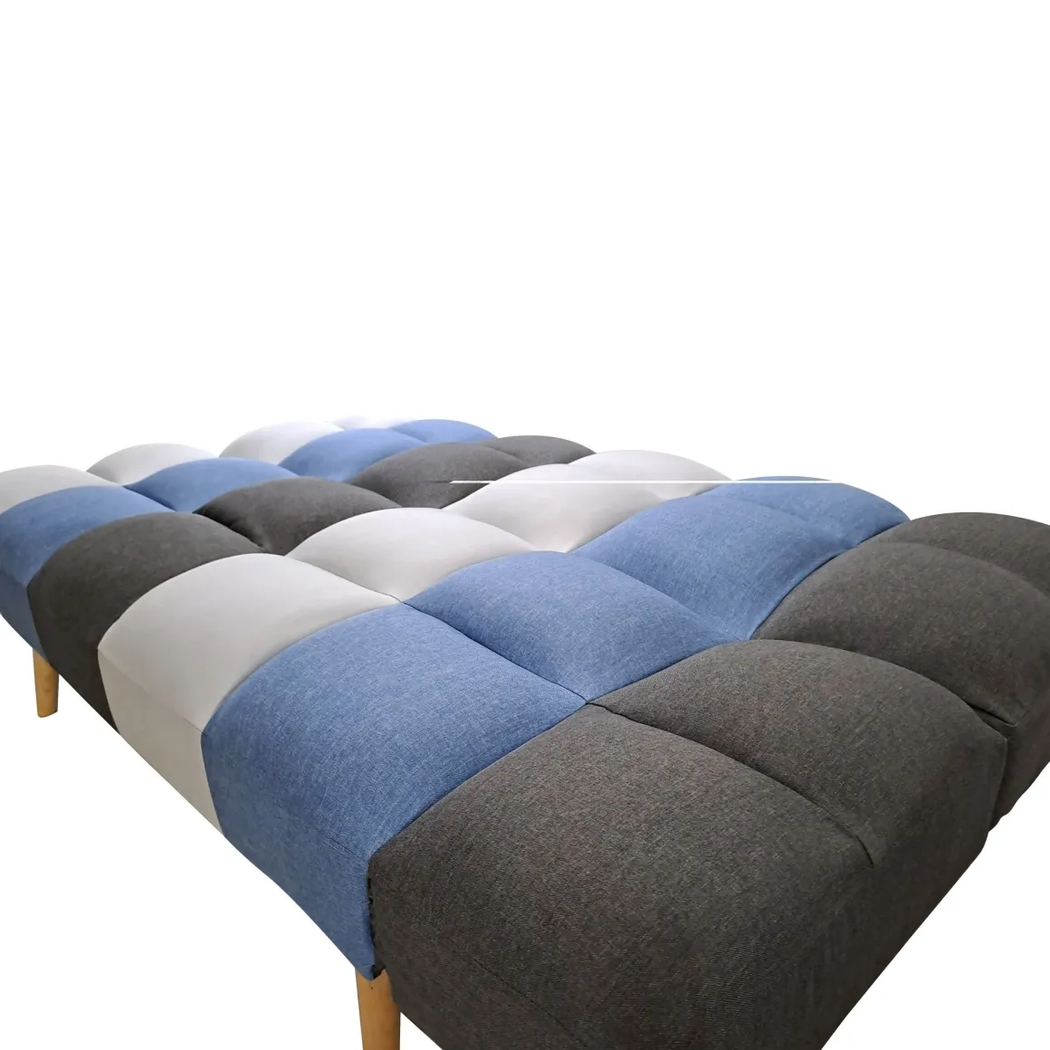 DIVANO LETTO PAOLO CON APERTURA CLIC CLAC IN TESSUTO MULTICOLORE: vendita online DIVANO LETTO PAOLO CON APERTURA CLIC CLAC IN TESSUTO MULTICOLORE in offerta