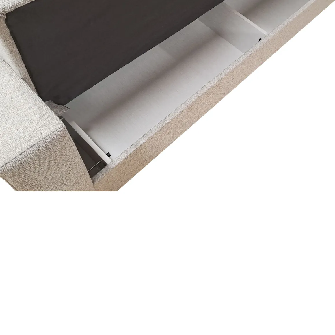DIVANO LETTO PROMO CON APERTURA CLICK CLACK IN TESSUTO BEIGE: vendita online DIVANO LETTO PROMO CON APERTURA CLICK CLACK IN TESSUTO BEIGE in offerta
