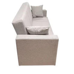 DIVANO LETTO PROMO CON APERTURA CLICK CLACK IN TESSUTO BEIGE: vendita online DIVANO LETTO PROMO CON APERTURA CLICK CLACK IN TESSUTO BEIGE in offerta