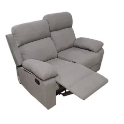 DIVANO 2P KEY CON RELAX MANUALE IN TESSUTO GRIGIO CHIARO: vendita online DIVANO 2P KEY CON RELAX MANUALE IN TESSUTO GRIGIO CHIARO in offerta