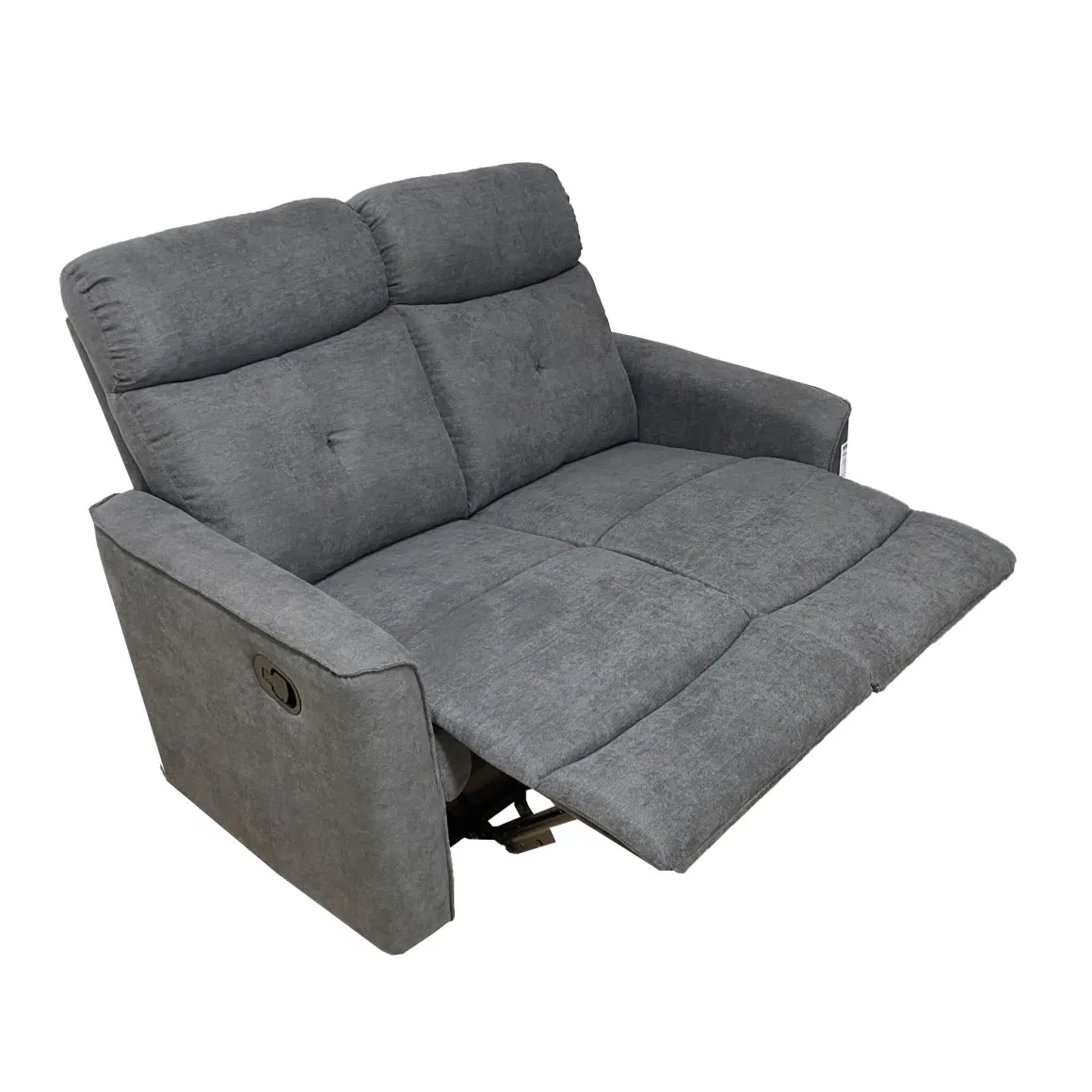 DIVANO 2 POSTI ENEA CON RELAX MANUALE IN TESSUTO GRIGIO SCURO: vendita online DIVANO 2 POSTI ENEA CON RELAX MANUALE IN TESSUTO GRIGIO SCURO in offerta
