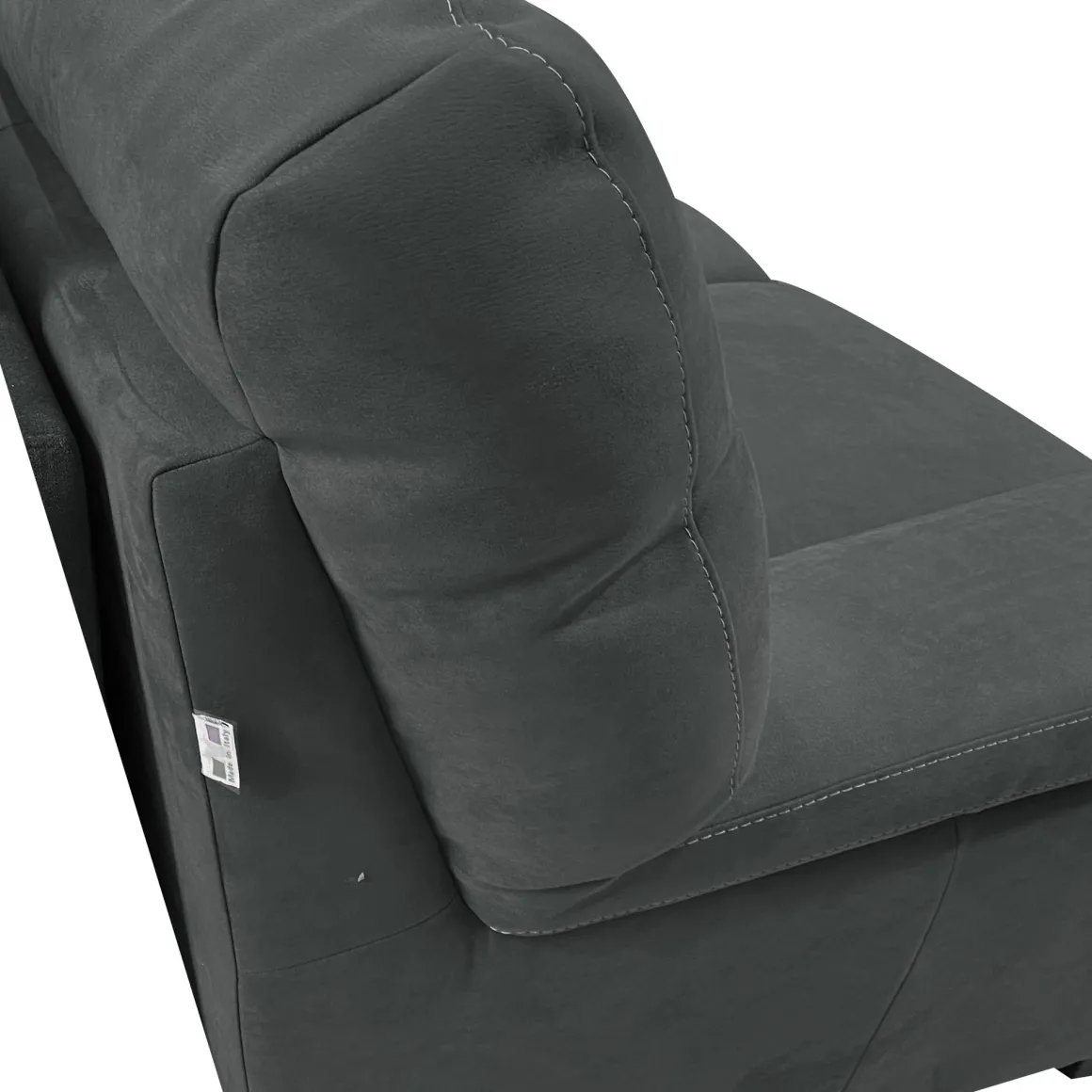 DIVANO 3 POSTI FLAVIA CM 213 CON CARRELLO ESTRAIBILE FLAVIA IN TESSUTO DARK GREY : vendita online DIVANO 3 POSTI FLAVIA CM 213 CON CARRELLO ESTRAIBILE FLAVIA IN TESSUTO DARK GREY in offerta