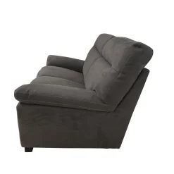 DIVANO 3 POSTI FLAVIA IN TESSUTO DARK GREY: vendita online DIVANO 3 POSTI FLAVIA IN TESSUTO DARK GREY in offerta